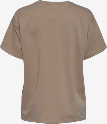 PIECES - Camiseta 'SKYLAR' en beige