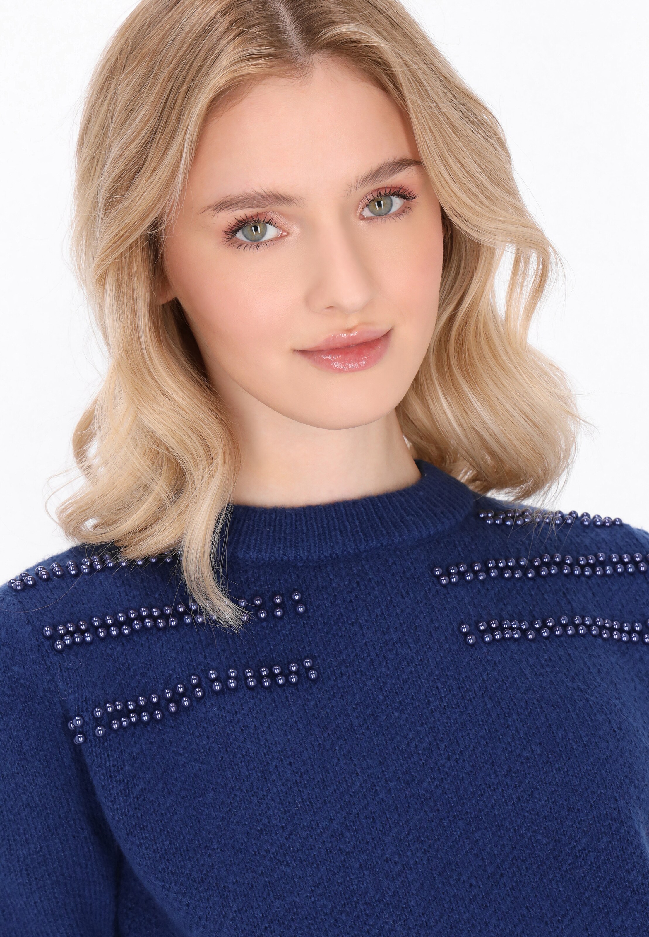 swirly - Jersey en azul