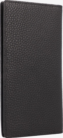 Braun Büffel Wallet 'Theo' in Black