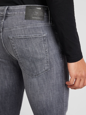 JACK & JONES - Slimfit Vaquero 'GLENN CON' en gris