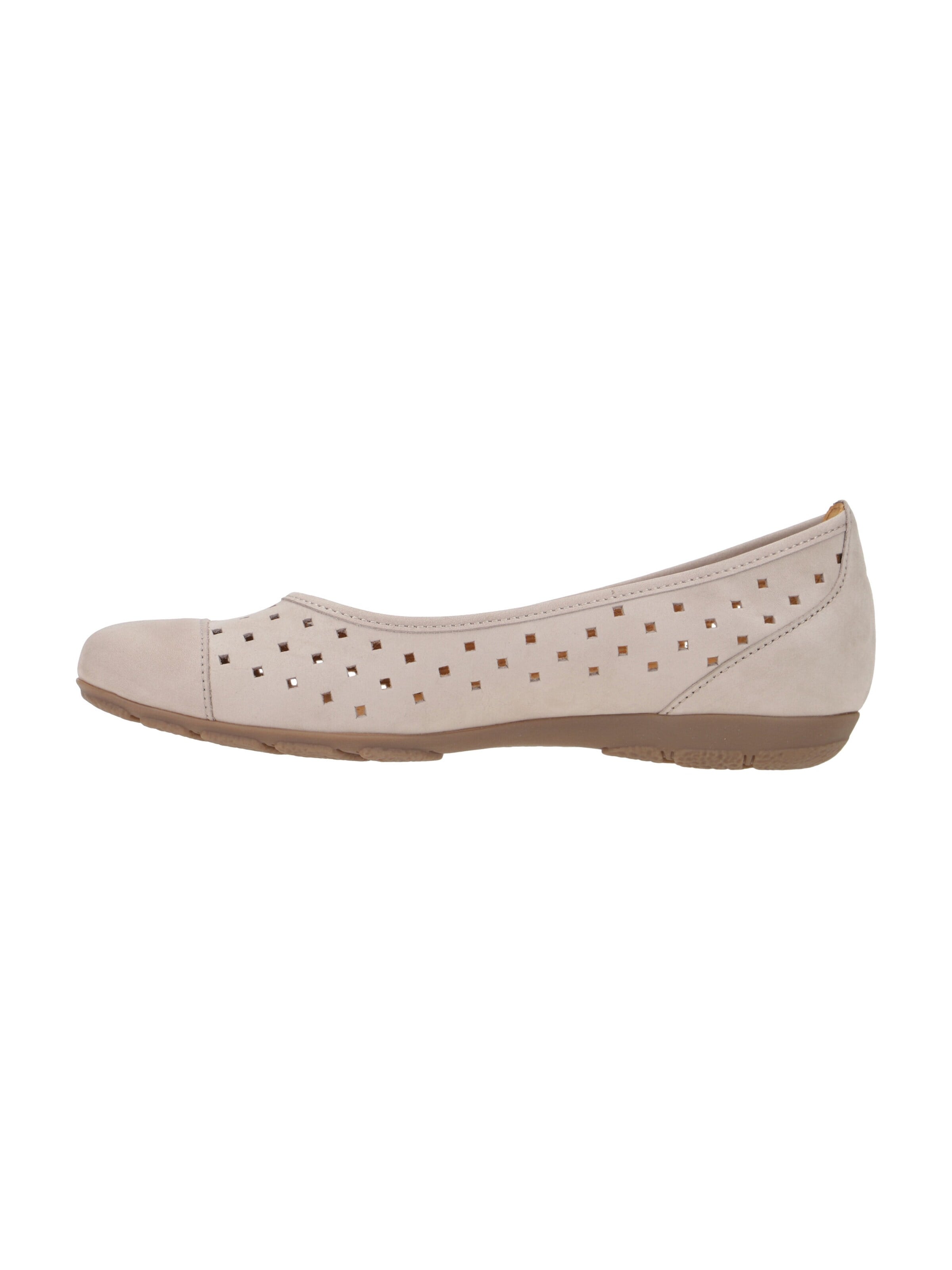 GABOR - Bailarina 'Schuhe' en beige: frente