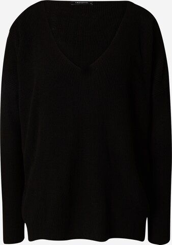 Trendyol Sweater in Black: front