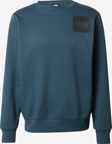 Felpa 'FINE' di THE NORTH FACE in blu: frontale
