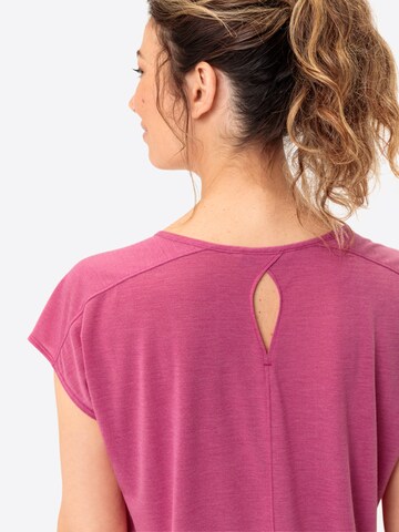 VAUDE Performance shirt 'Skomer' in Pink