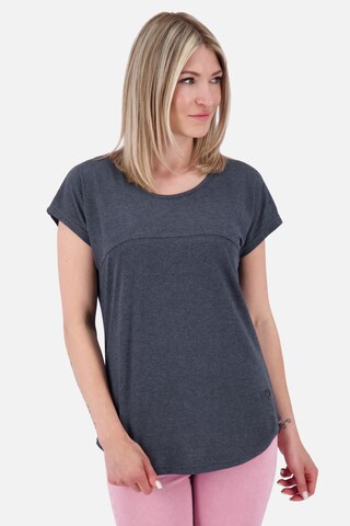 Alife and Kickin Shirt 'ClarettaAK' in Blau: Vorderseite