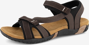 Travelin Sandals 'Helsem ' in Brown: front
