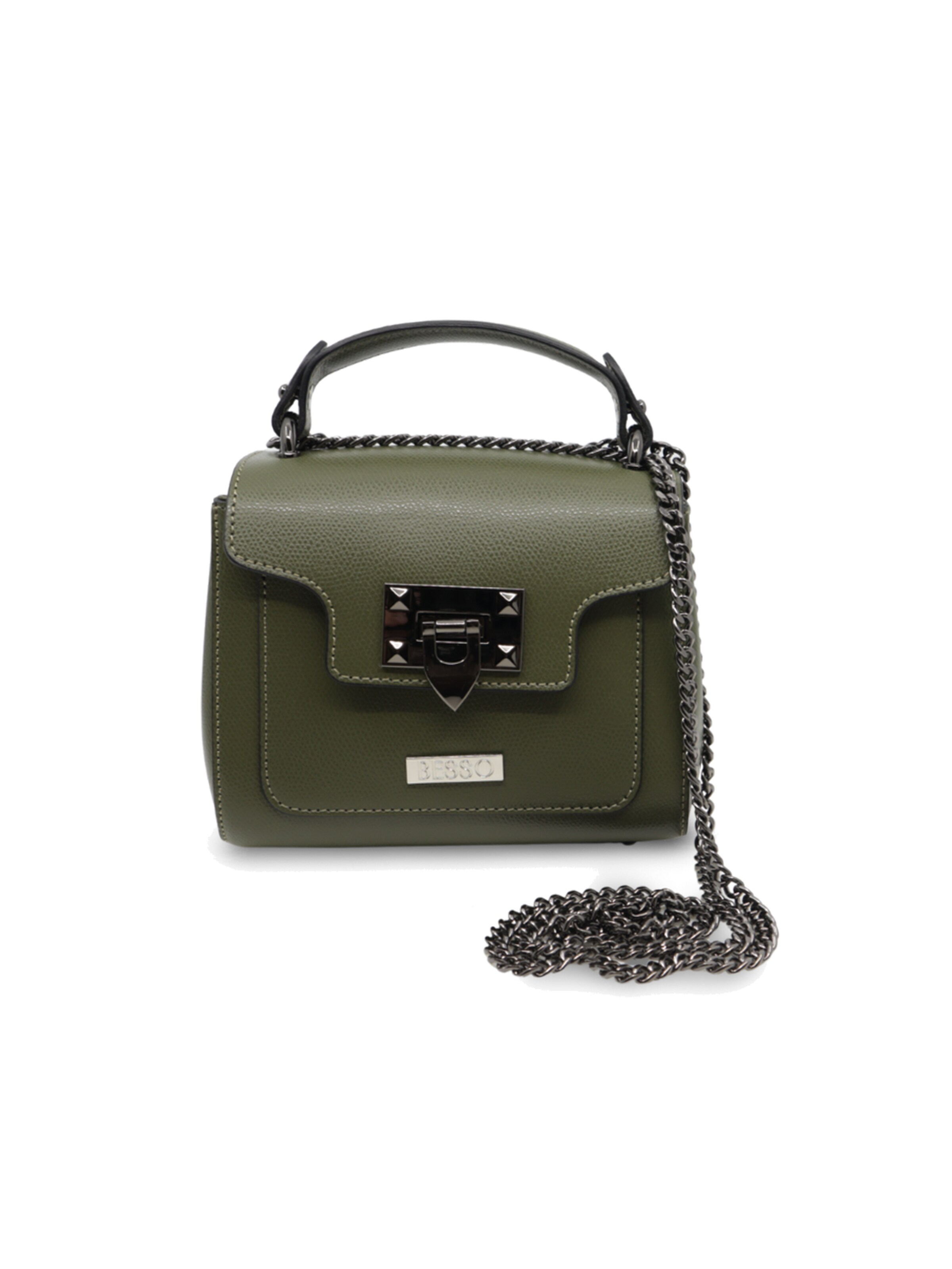 BESSO Handbag 'Anima Forte' in Green: front