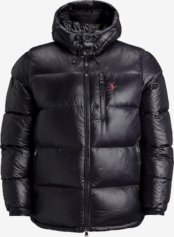 Polo Ralph Lauren Big & TallPrijelazna jakna - crna boja: prednji dio