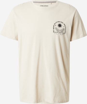 BLEND T-Shirt in Grau: Vorderseite