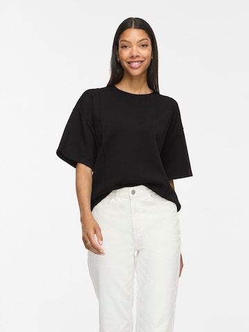 VILA Sweatshirt 'VITelana' i sort: forside