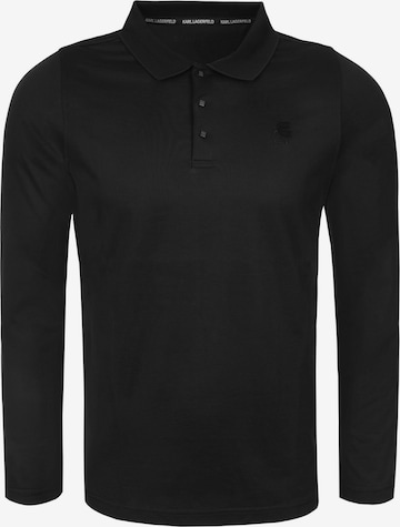 T-Shirt Karl Lagerfeld en noir : devant