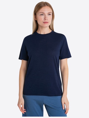 ICEBREAKER Shirt 'Merino Linen Tee' in Blauw