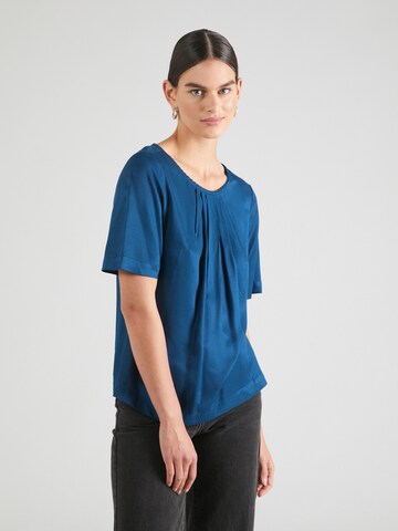 s.Oliver BLACK LABEL - Blusa em azul: frente