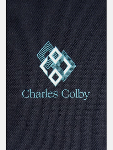 Charles Colby Shirt ' Earl Darry ' in Blauw