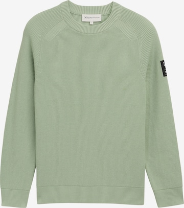 Pull-over TOM TAILOR DENIM en vert : devant
