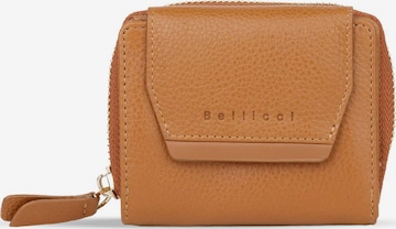 Bellicci Wallet 'Capucine' in Brown: front