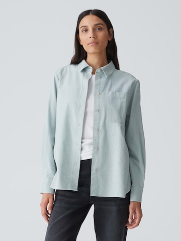 OPUS Blouse in Blauw: voorkant