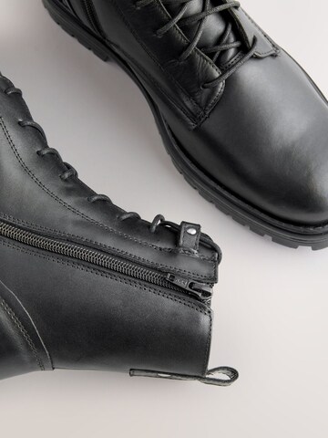 Bottines à lacets 'Forever Comfort' Next en noir