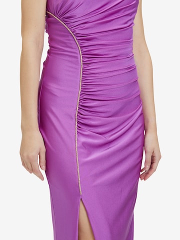 Vera Mont Evening Dress in Purple