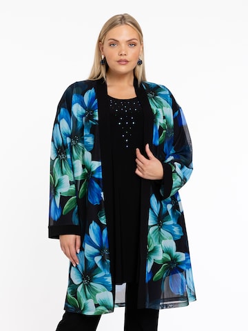 Veste mi-saison YOEK en noir : devant