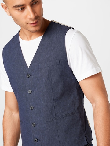 Gilet de costume JACK & JONES en bleu