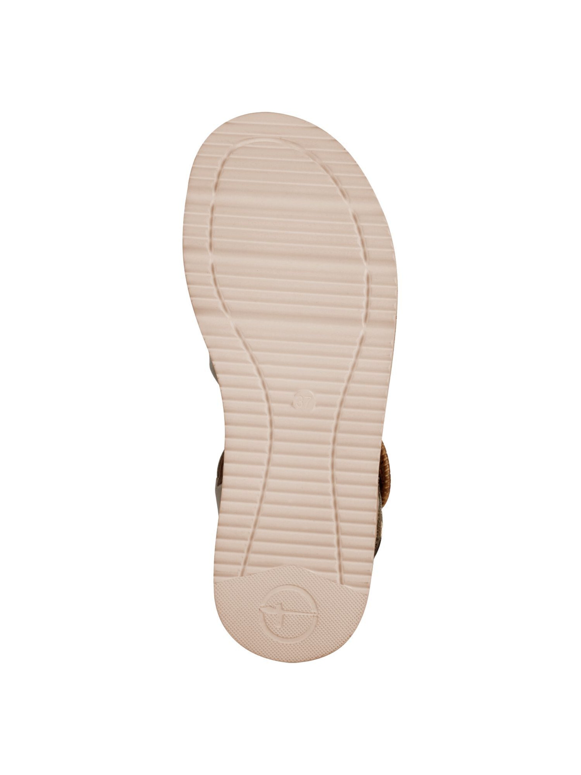 Tamaris Sandalen met riem in Brons