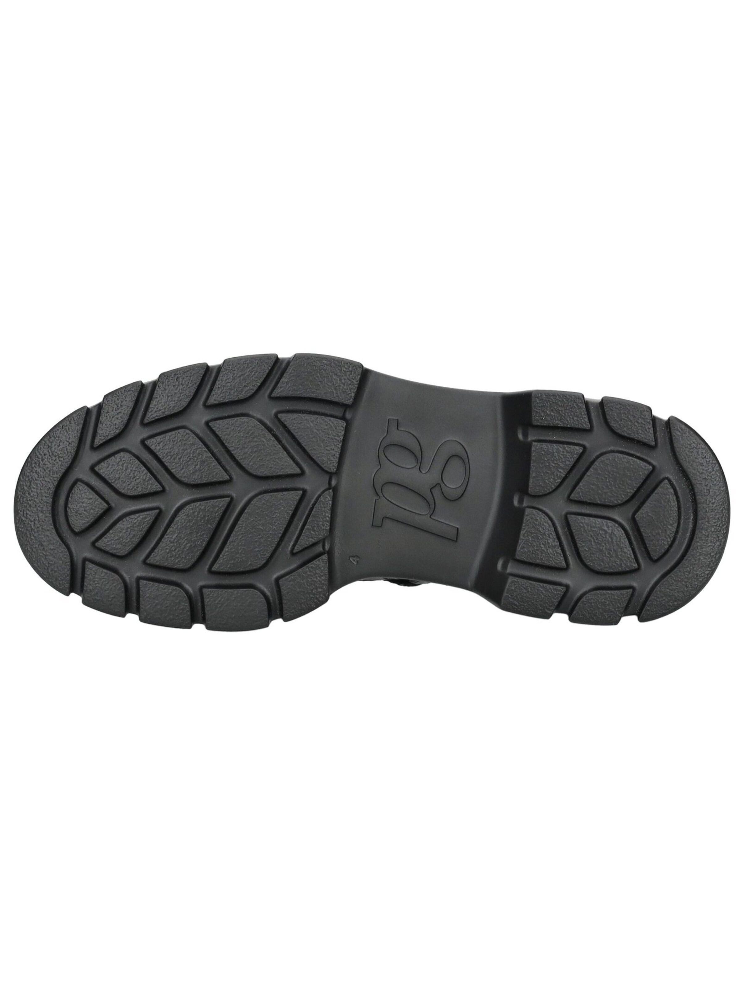 Paul Green Schnürstiefelette in Schwarz