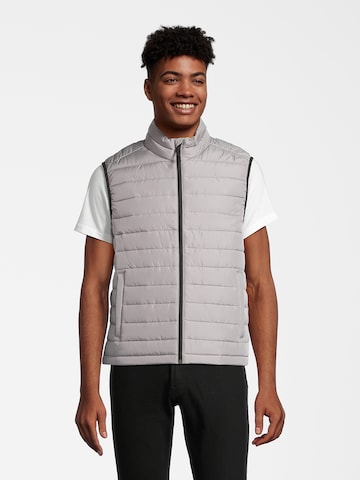 Gilet AÉROPOSTALE en gris : devant