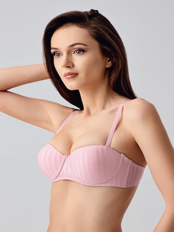 Bandeau Soutien-gorge C&City en rose