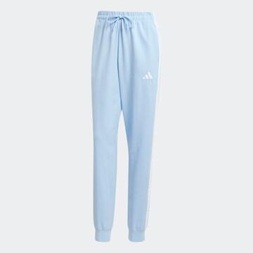 ADIDAS SPORTSWEAR - Tapered Pantalón deportivo 'Essentials' en azul: frente