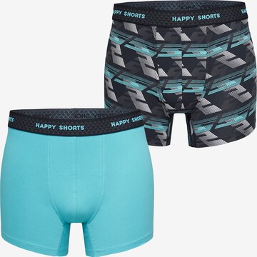 Boxers ' Solids ' Happy Shorts en bleu : devant