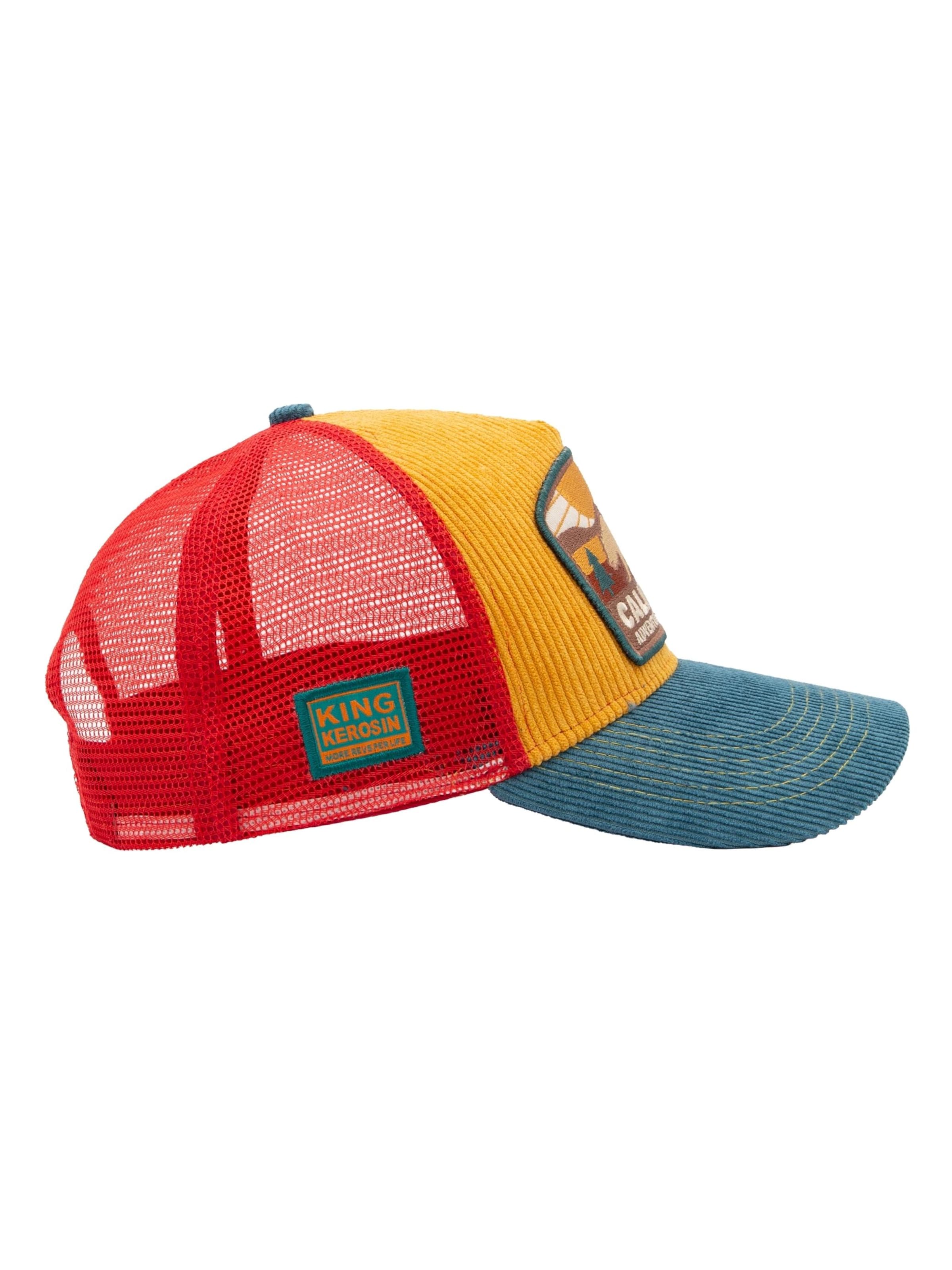 King Kerosin Cap 'California' in Yellow