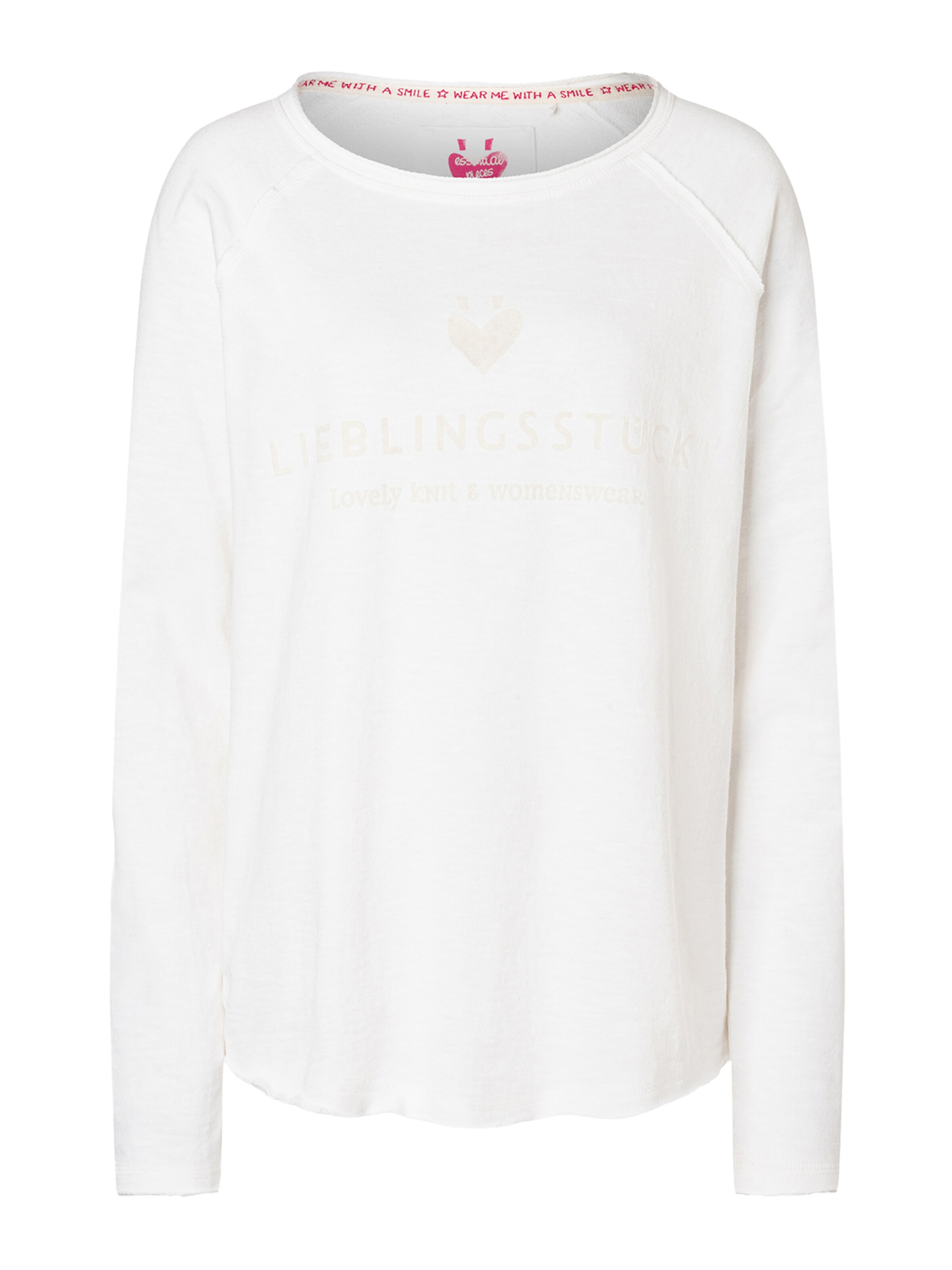 LIEBLINGSSTÜCK Shirt 'Cathrina' in Weiß: Vorderseite