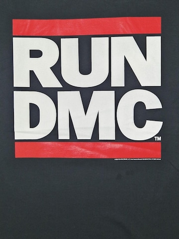 Rockshirts Shirt 'RUN DMC Logo T-Shirt' in Zwart