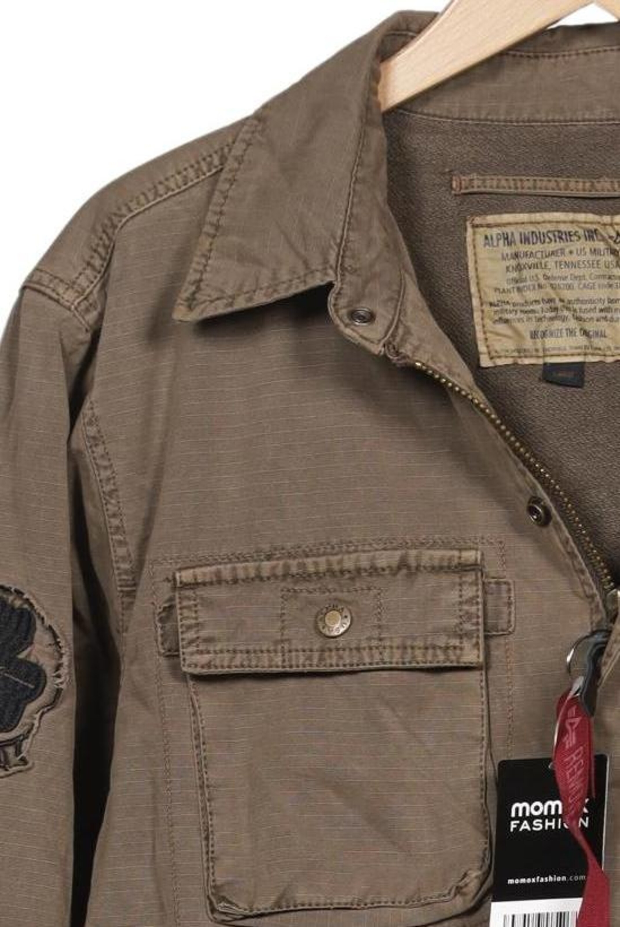 ALPHA INDUSTRIES Jacket & Coat in L in Brown