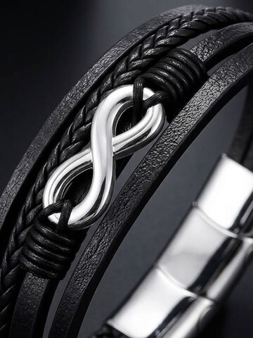 UNIQAL Armband 'NICE' in Zilver
