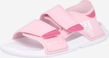 ADIDAS SPORTSWEAR Sandals 'Altaswim' in Pink: front