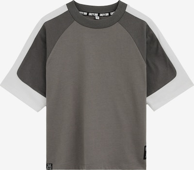 WE Fashion Paita koossa 110-116 värissä harmaa / taupe / valkoinen, Tuotenäkymä