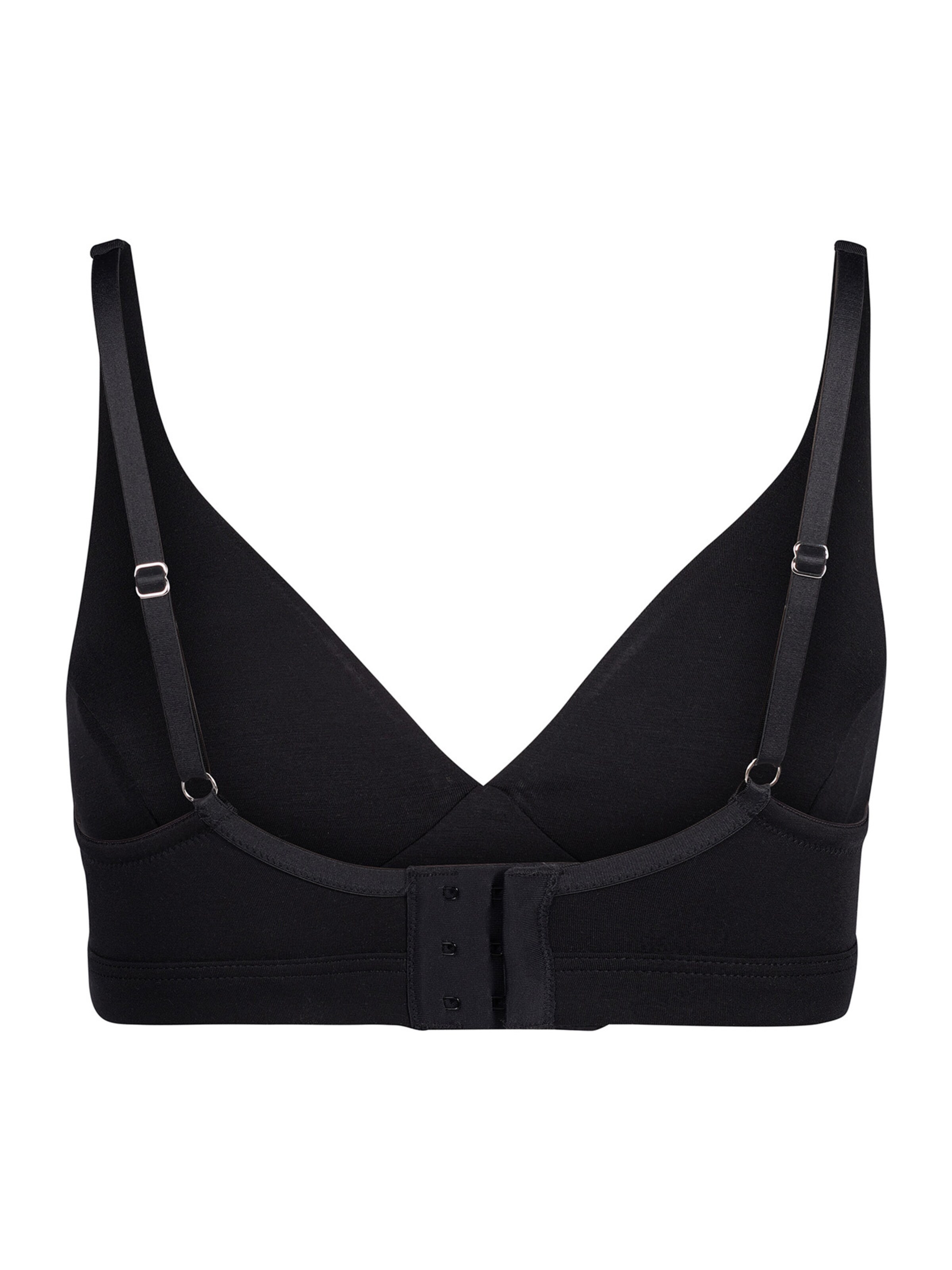 HUBER T-shirt Bra ' Soft Modal ' in Black