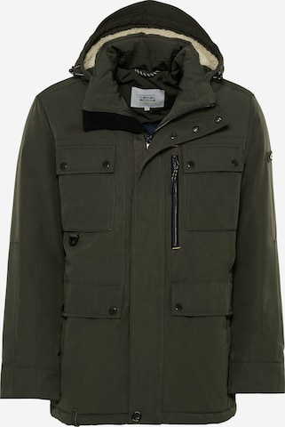 CAMEL ACTIVE Winterparka in Groen: voorkant