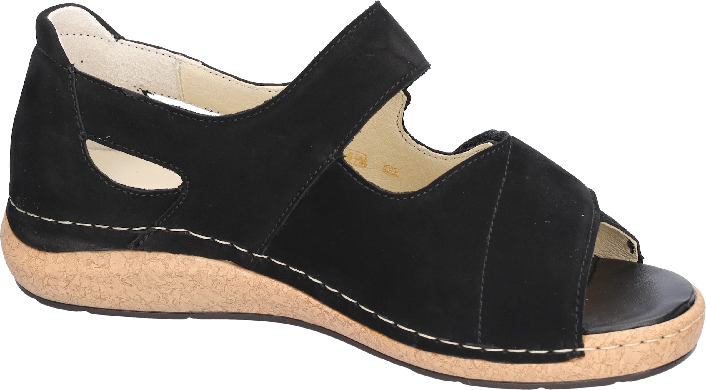 WALDLÄUFER Sandals in Black