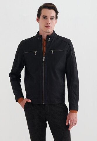 PIERRE CARDIN Between-Season Jacket in Black: front