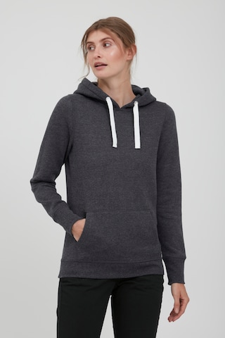 Oxmo Hoodie 'Olive' in Grau: predná strana