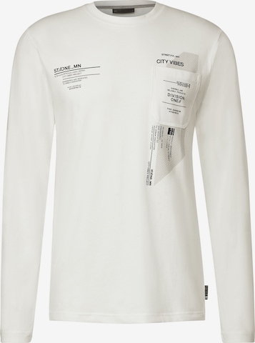 Street One MEN Shirt in White: front