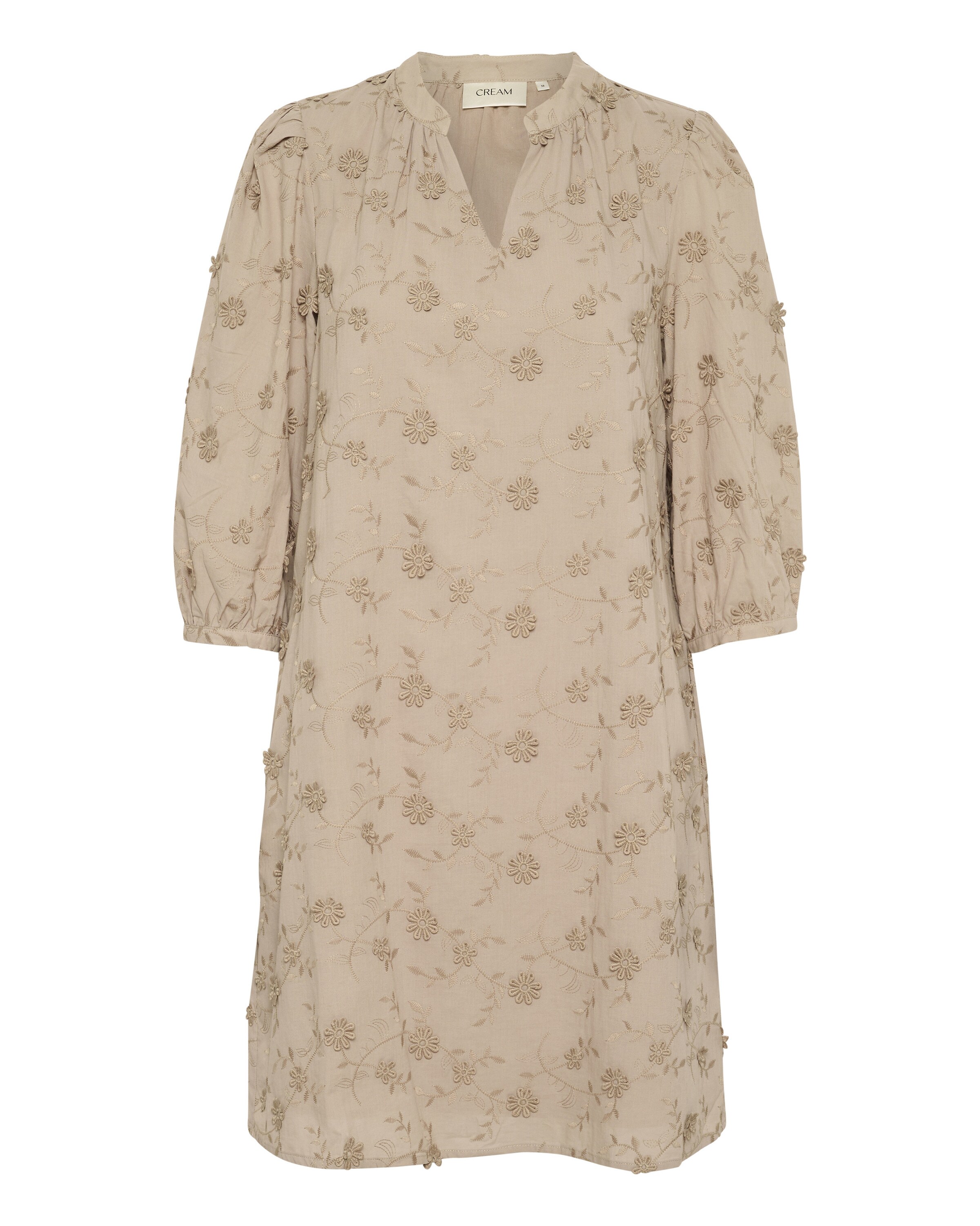 Cream Dress 'Olivia' in Beige: front