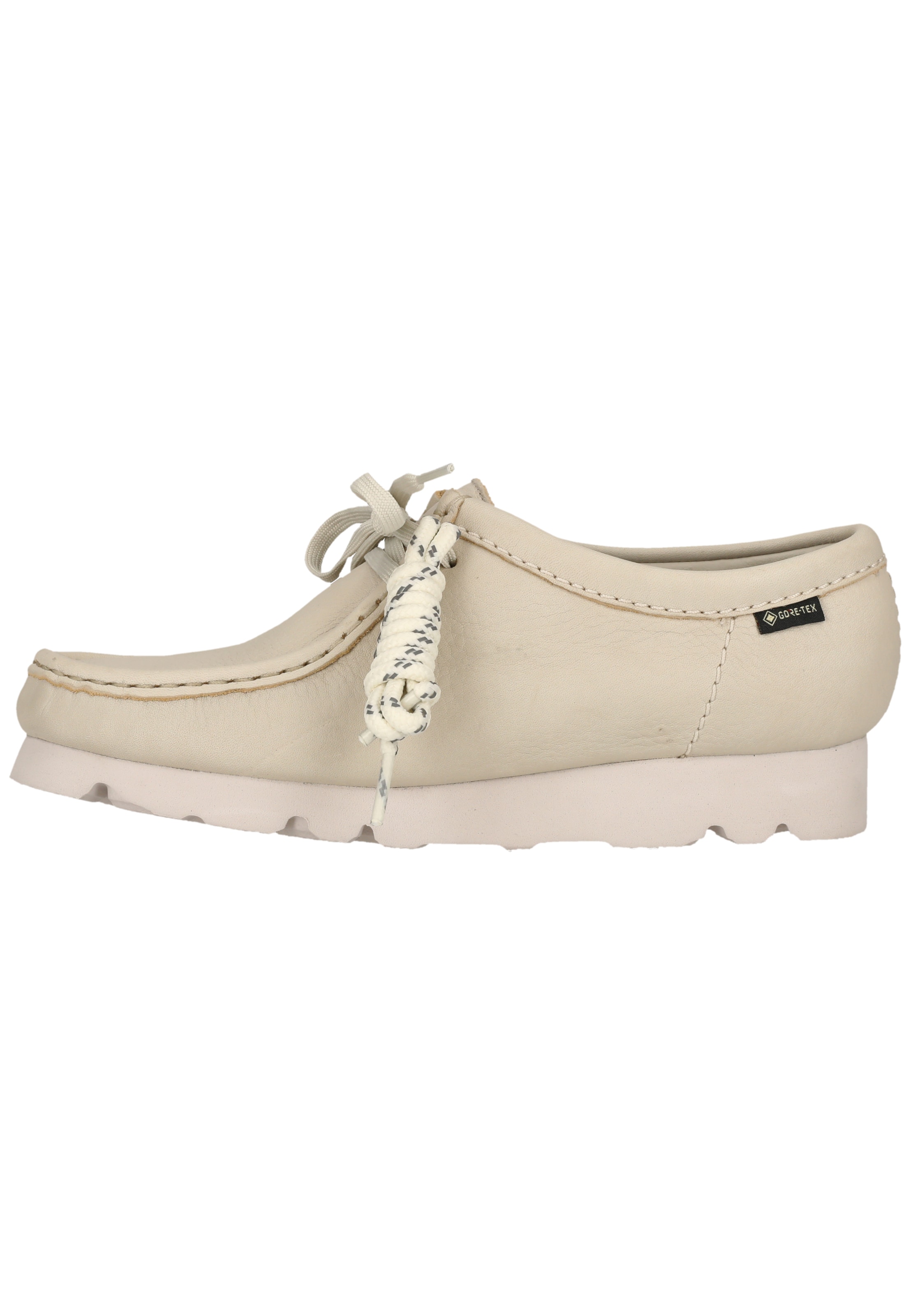 CLARKS Lace-up shoe 'Wallebee' in White