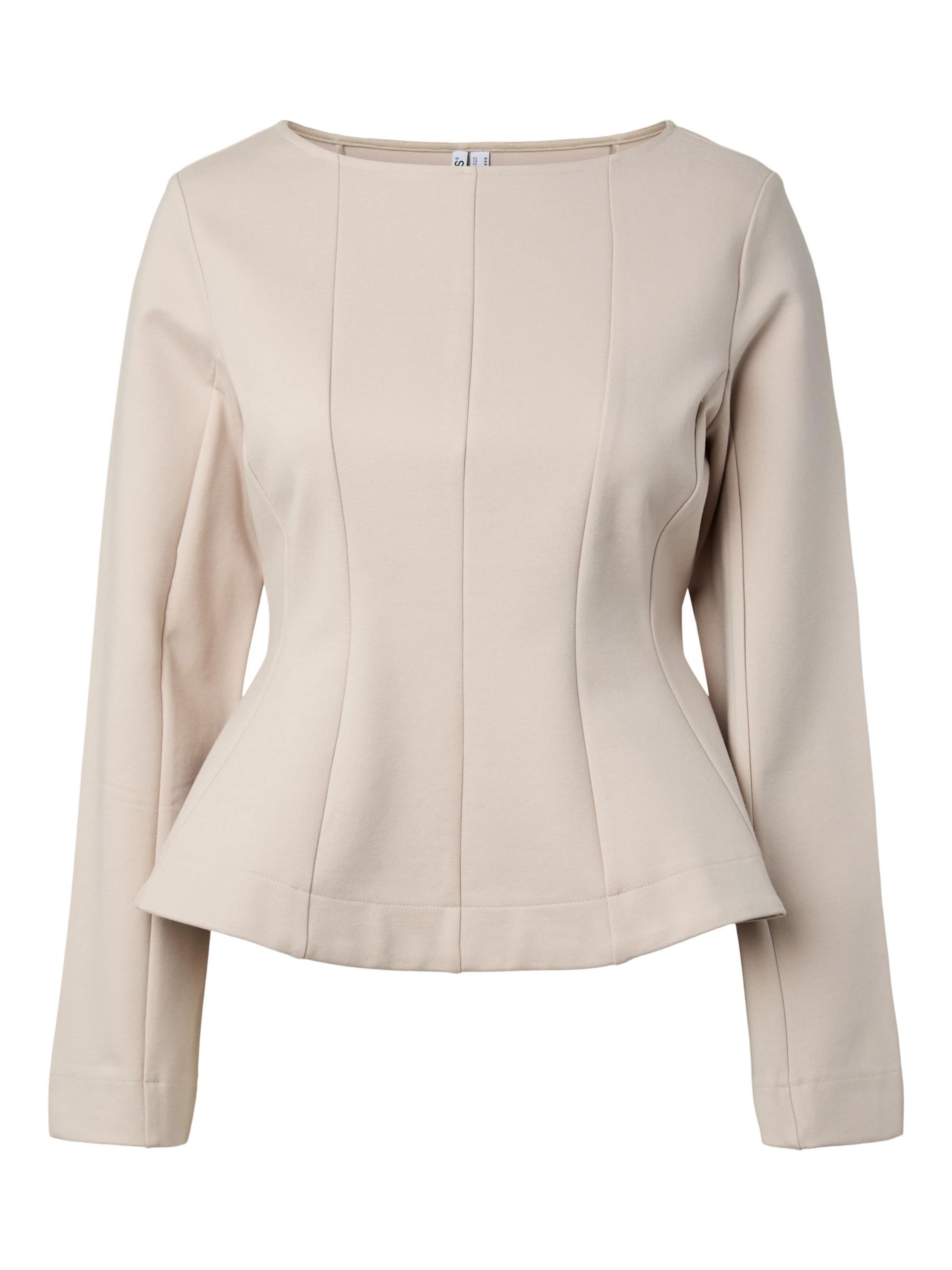 PIECES Blouse 'PCGunhild' in Greige, Item view