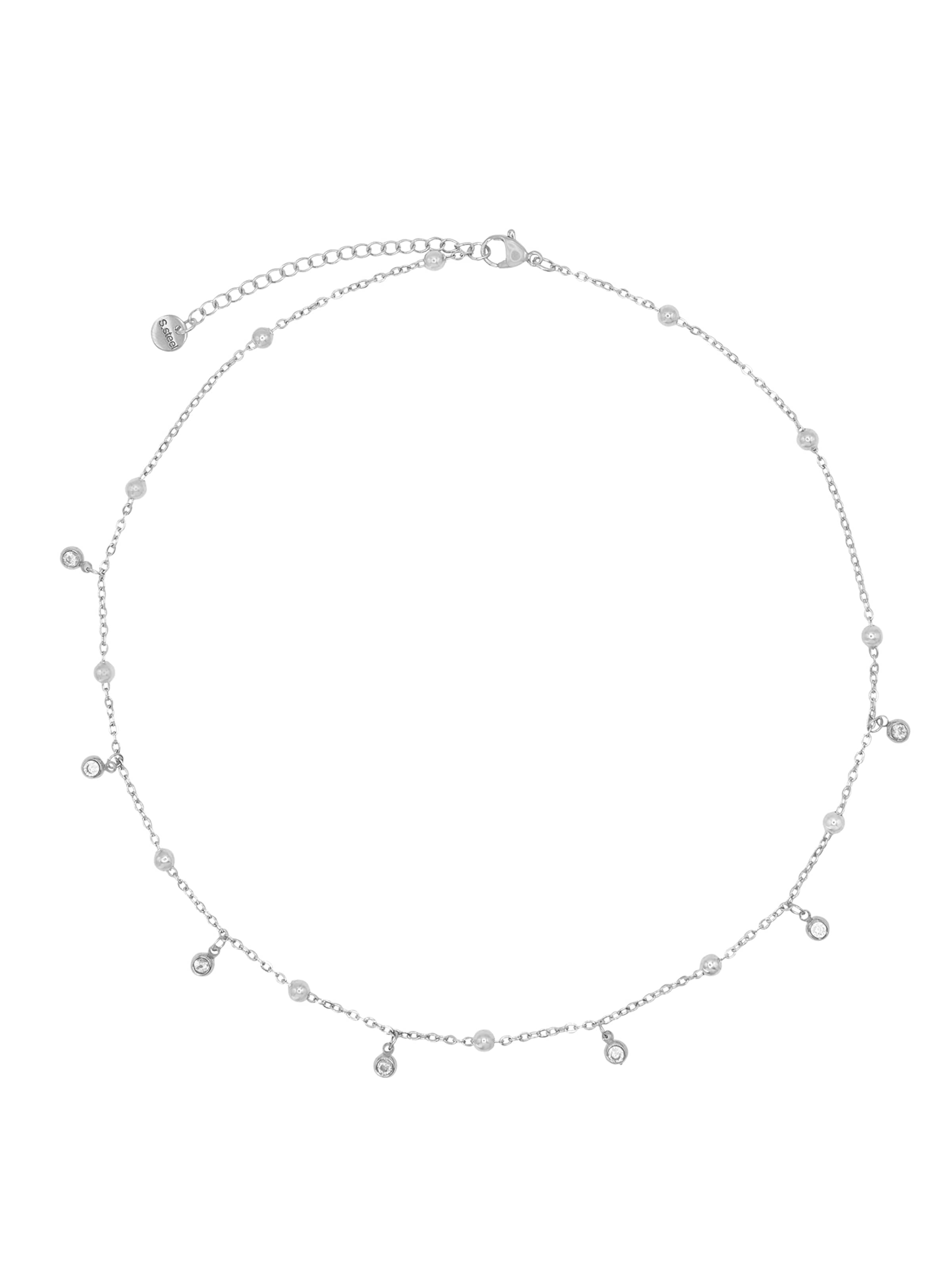 Heideman Ketting 'Jade' in Zilver: voorkant