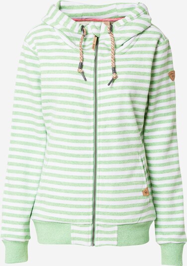 G.I.G.A. DX by killtec Veste de survêtement 'Krasiv' en vert / blanc, Vue avec produit
