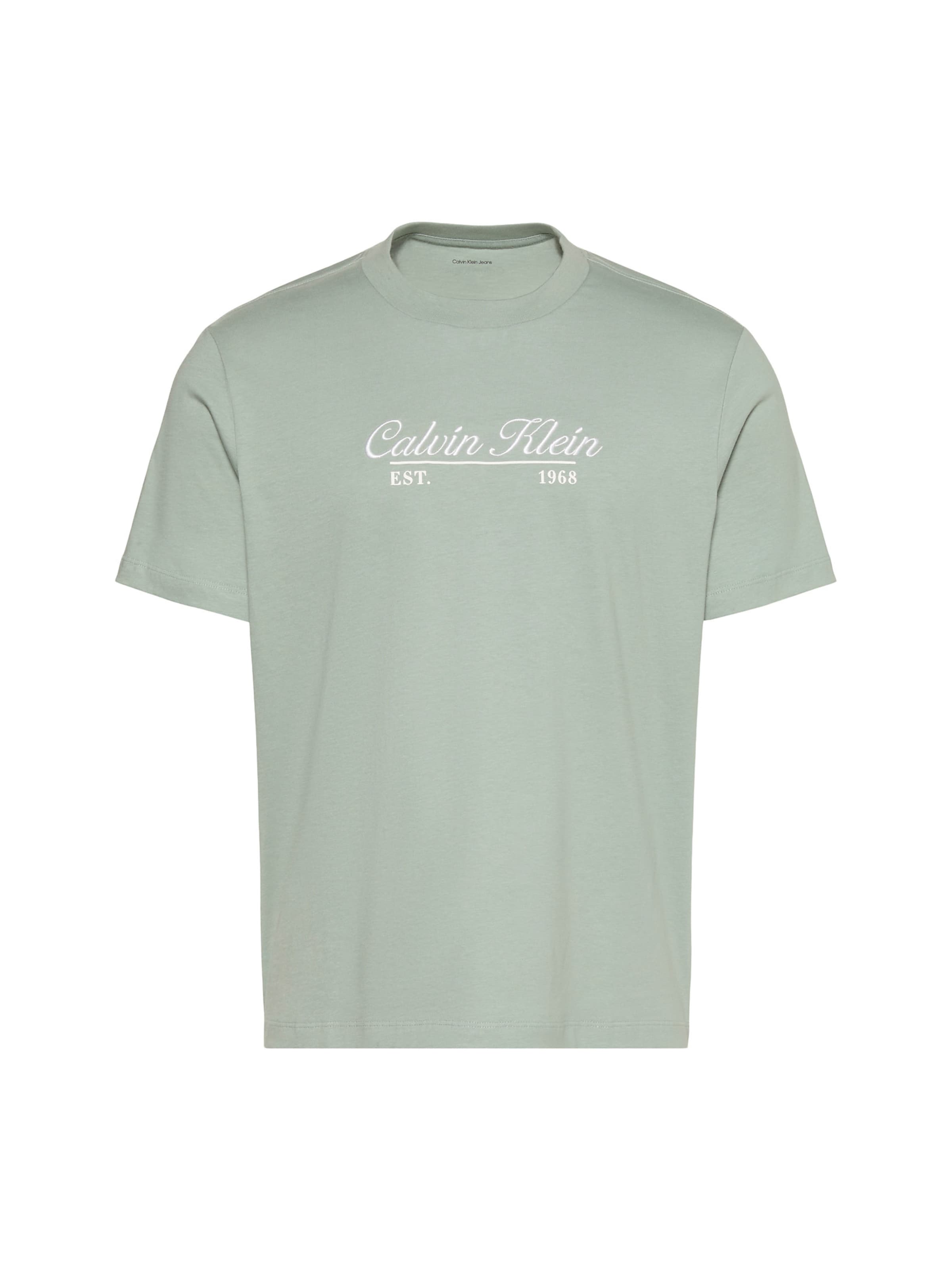 Calvin Klein Jeans Shirt in Green: front